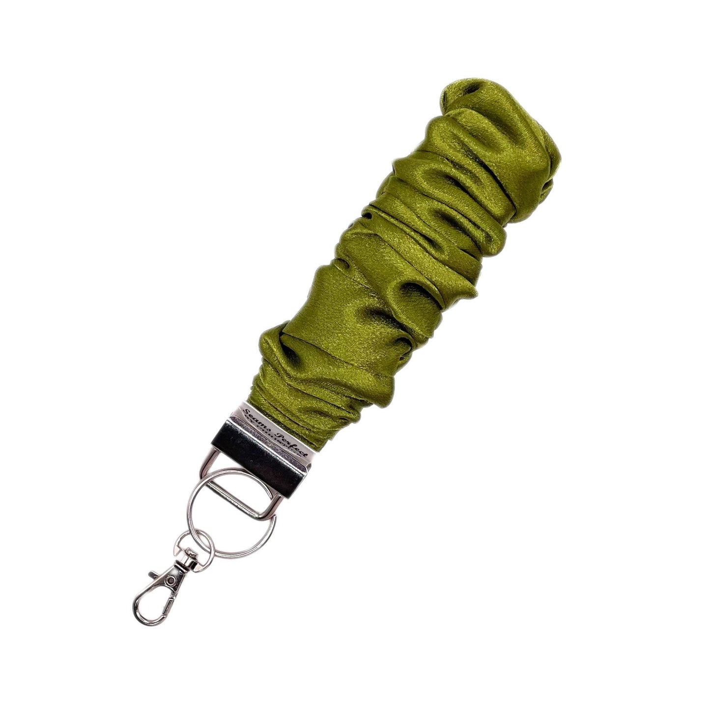 OLIVIA SCRUNCHIE KEYCHAIN