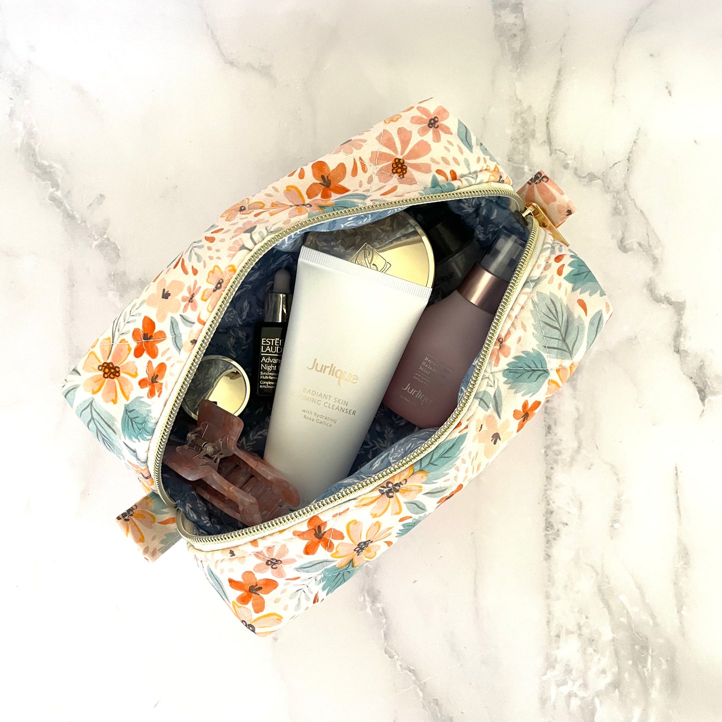 CLAIRE - Quilted Beauty Bag