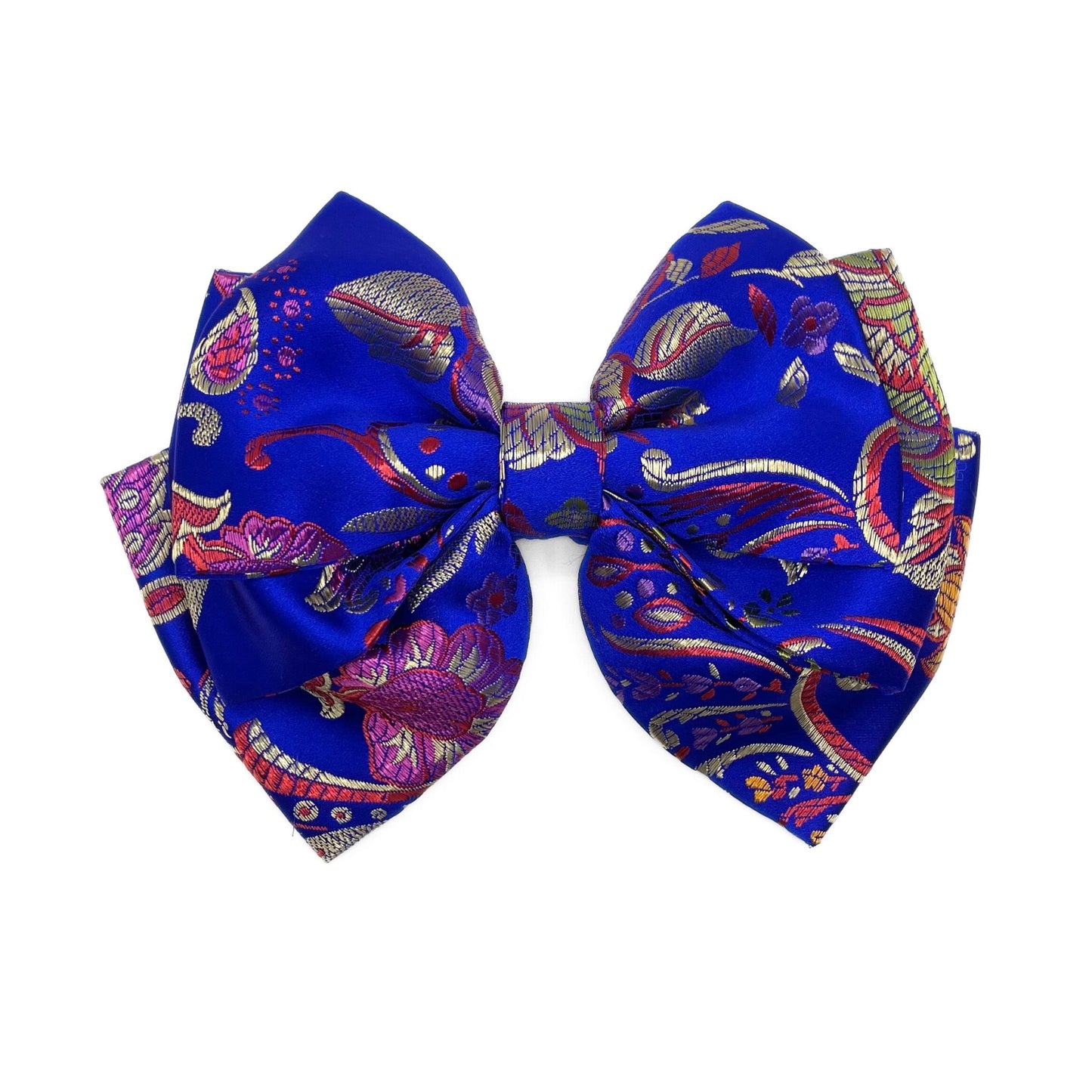 CHEONGSAM BLUE BOW XL - Triple Layer
