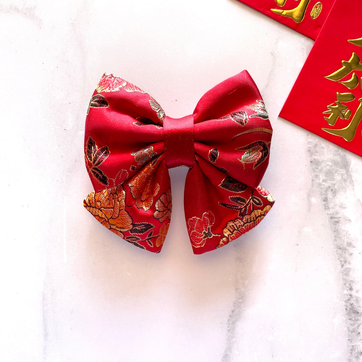DOG SAILOR BOW | CHEONGSAM