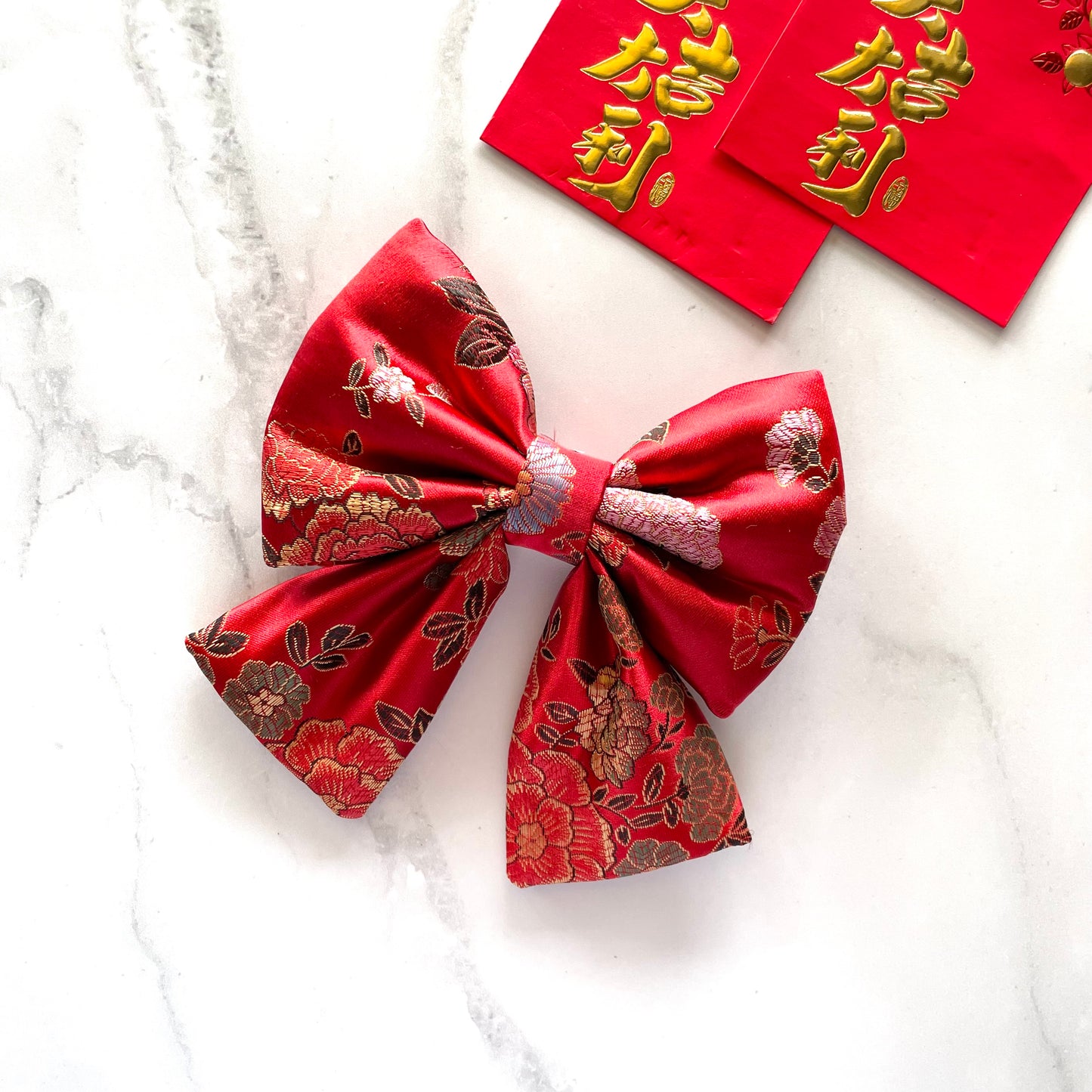 DOG SAILOR BOW | CHEONGSAM