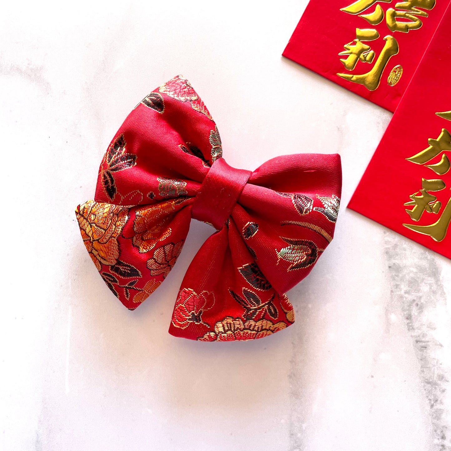 DOG SAILOR BOW | CHEONGSAM