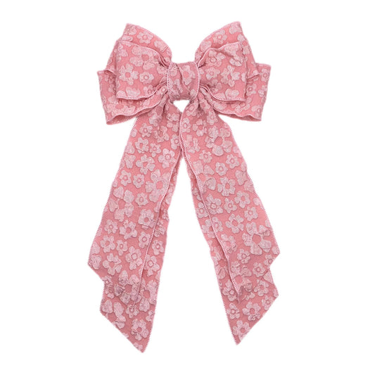 GRACE BOW PINK - Long Tail